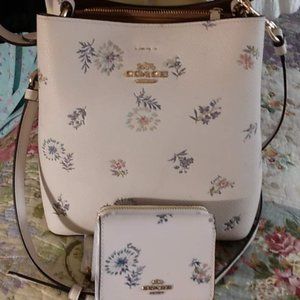 Coach purse and wallet